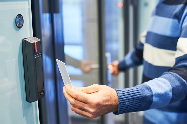 A keycard user having access control problems