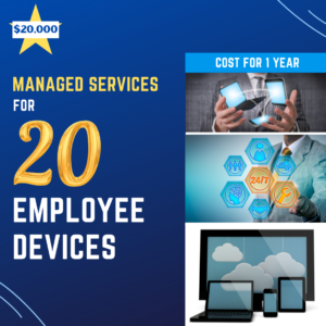 With this deal, your employees will receive complete on-site and remote support for any and all IT needs for their devices. As a managed service client, you are also granted the ability to upgrade your equipment at a discounted rate!
